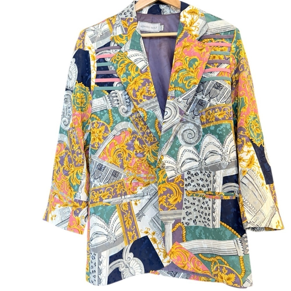 Howard wolf size 12 absolutely MINT I think it’s actually new… fun Blazer